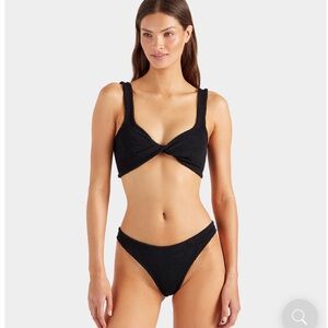 Hunza G Black Juno Bikini